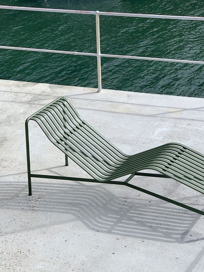 Hay Palissade chaise longue