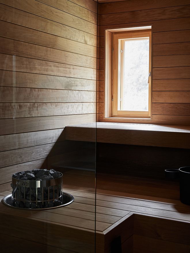 A Finnish sauna