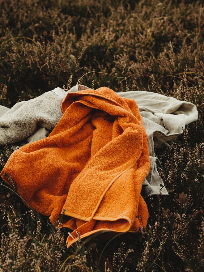 Frama Heavy Towel bath towel, burned orange