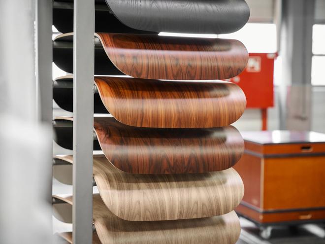 Veneer options for Eames Lounge Chair