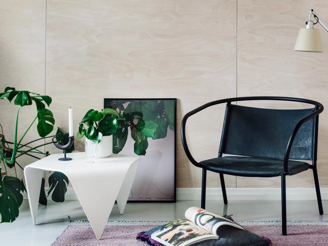 Paper Collective Green Leaves -juliste