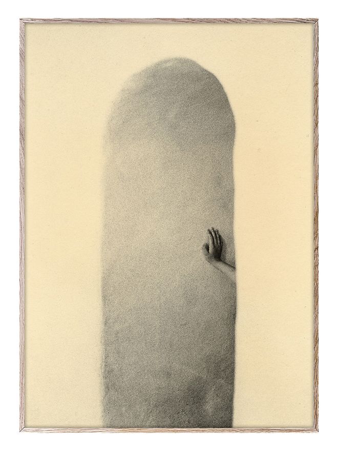 Paper Collective Hand and Wall poster, design Mikael Siirilä