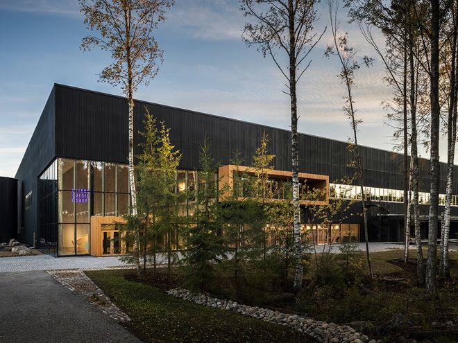 Finnish Design Shop logistics center facade