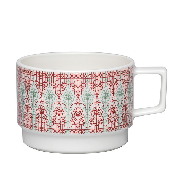 Vaja Finland Sirkus cup 3 dl, red - green