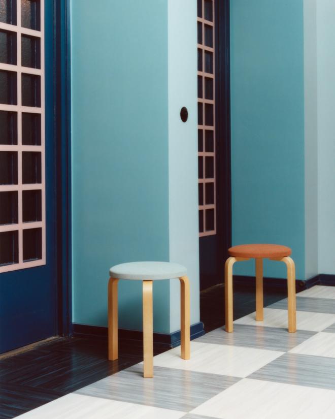 Aalto jakkara 60, Tones of Modernism, hunaja - mintunvihreä