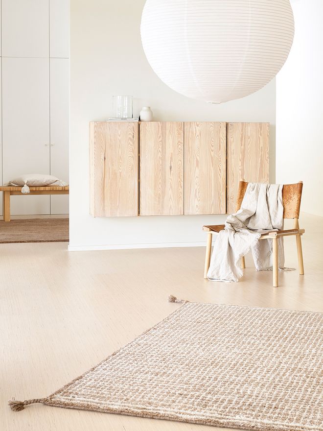 Woodnotes Uni Grid rug