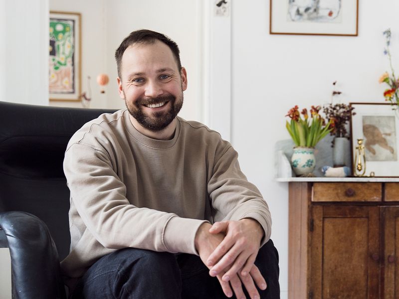 The Karuselli chair was a long-time dream for Lauri Kähkönen