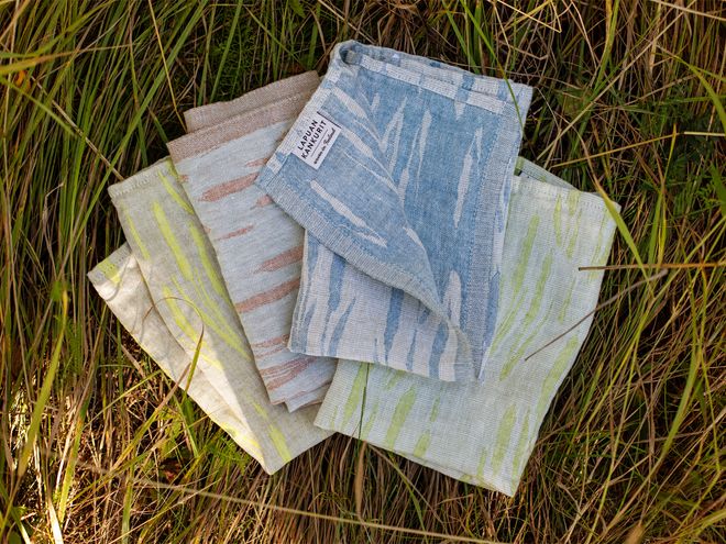 Osmankäämi towels in different colours