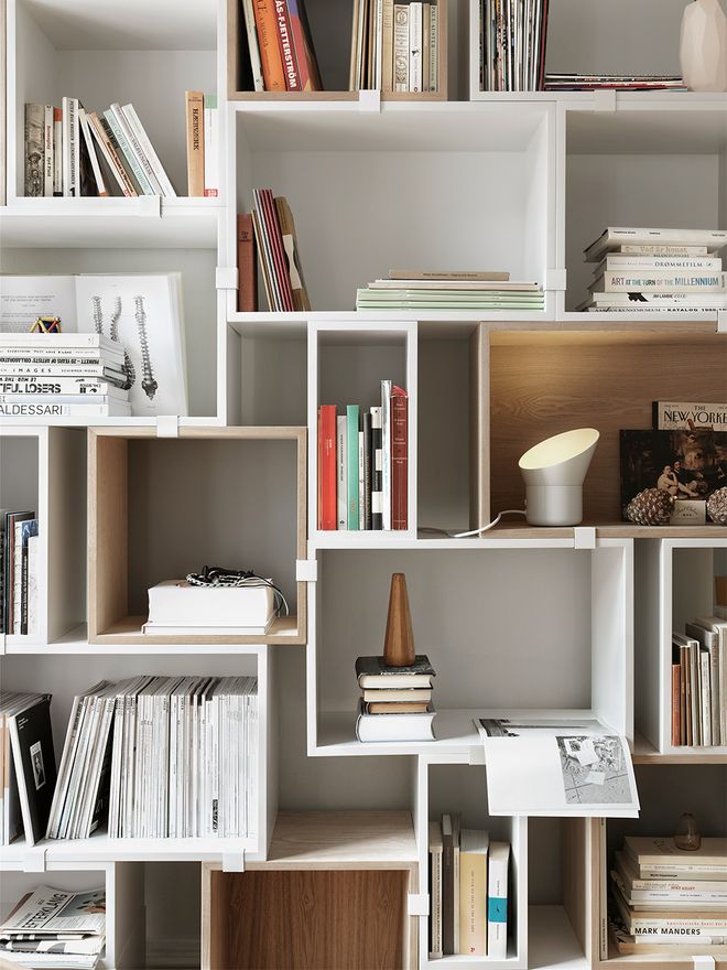 Muuto Stacked 2.0 shelf module, oak