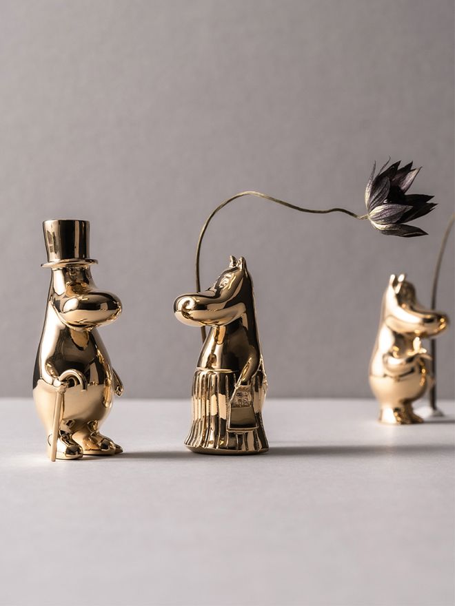 Skultuna Moomin x Skultuna Moominpappa figure
