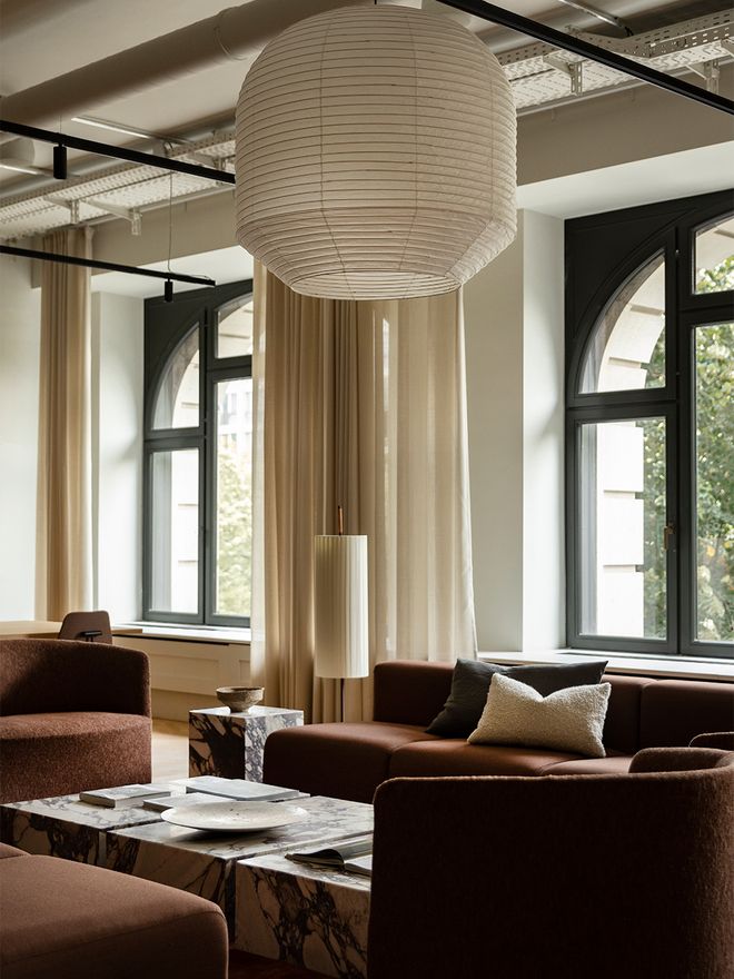 An image with Linden Palais, a flexible office space created by Norm Architects and The Office Group.