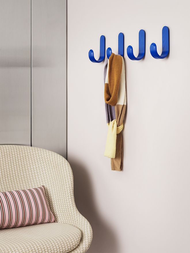 Normann Copenhagen Curve hook, blue