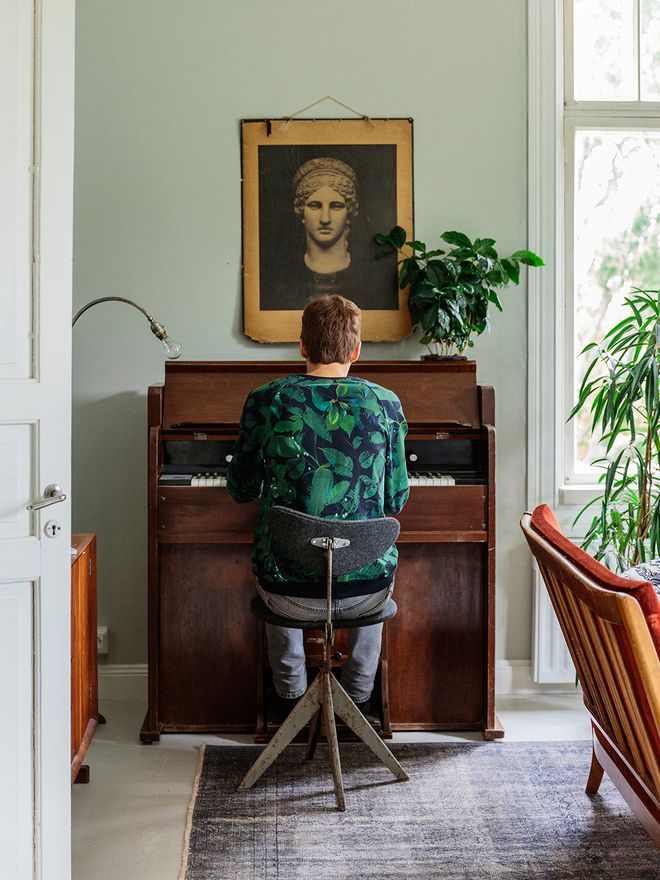 Rosita and Matias renovated an old schoolhouse in Turku