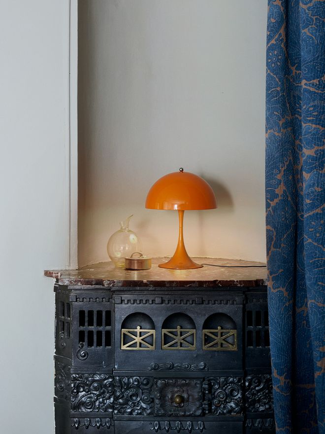 Louis Poulsen Panthella Mini table lamp, orange