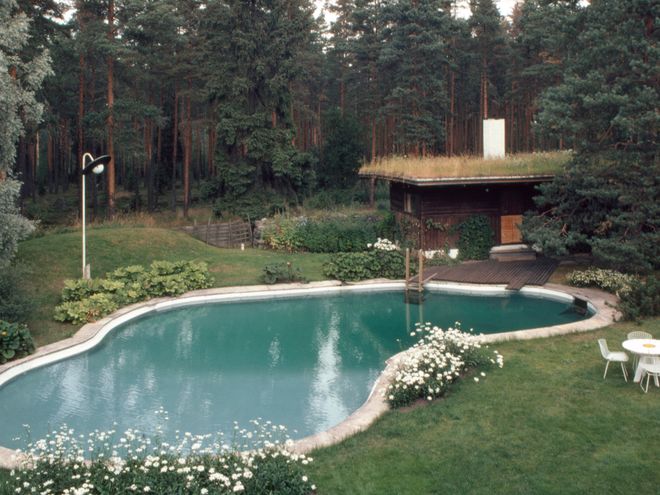 Villa Mairea swimming pool