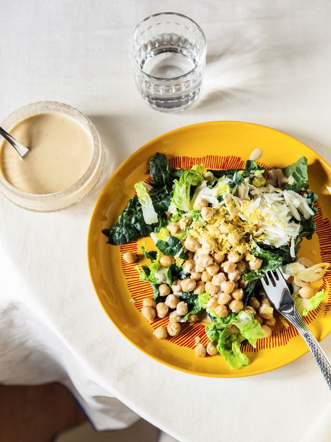 Serax yellow Feast plate and Iittala Raami tumbler