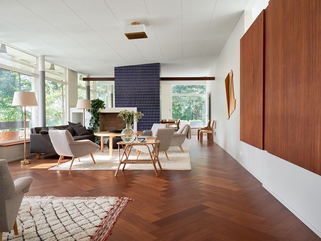 Villa Koivikko by Aarne Ervi in Finland