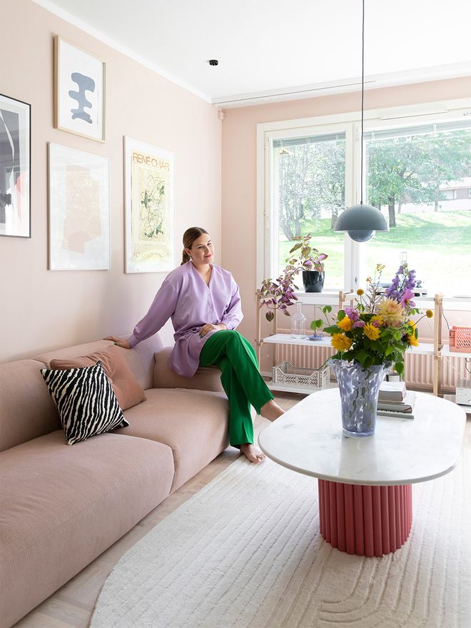 Emilia’s family home has room for design experiments: “If you like colors, don’t be afraid to use them”