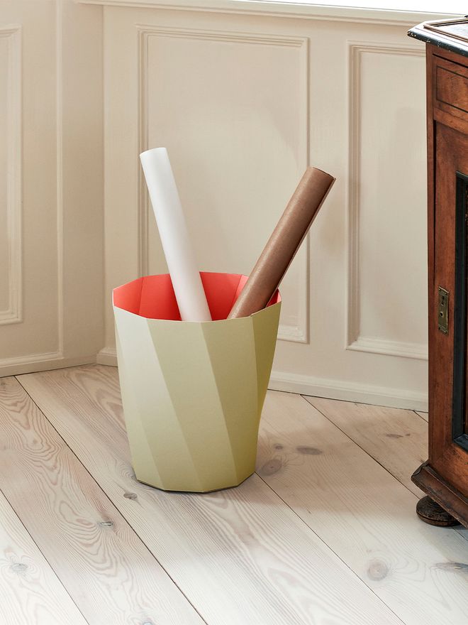 HAY Paper paper bin, warm beige