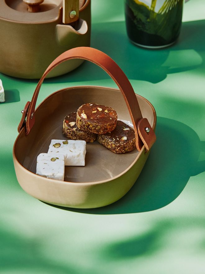 Marimekko Oiva - Koppa serving dish, terra