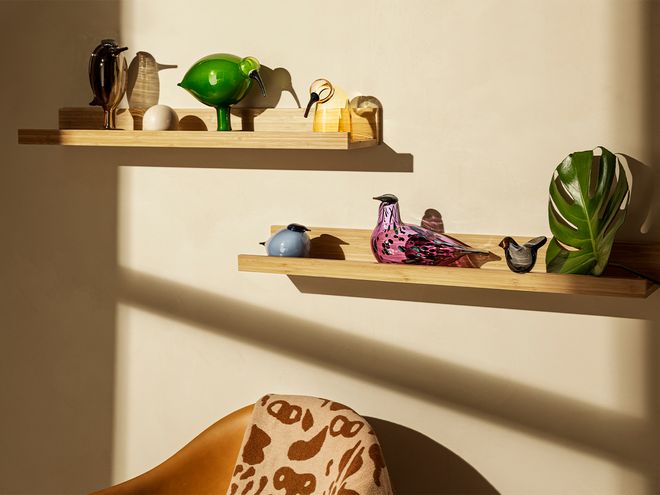 Iittala Birds by Toikka Flycatcher, recycled glass