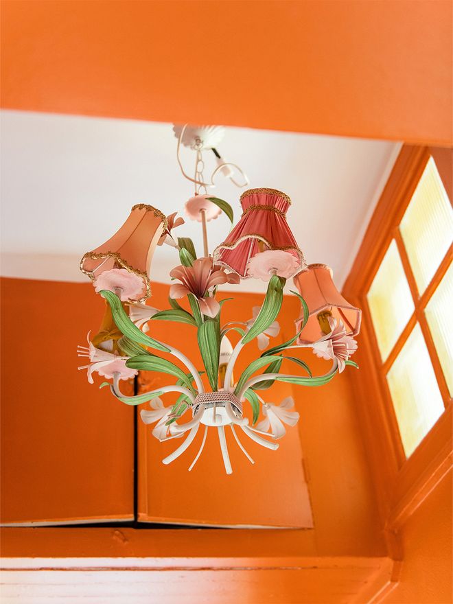 An image of Pete Rahikainen's colorful home in Katajanokka, Helsinki.
