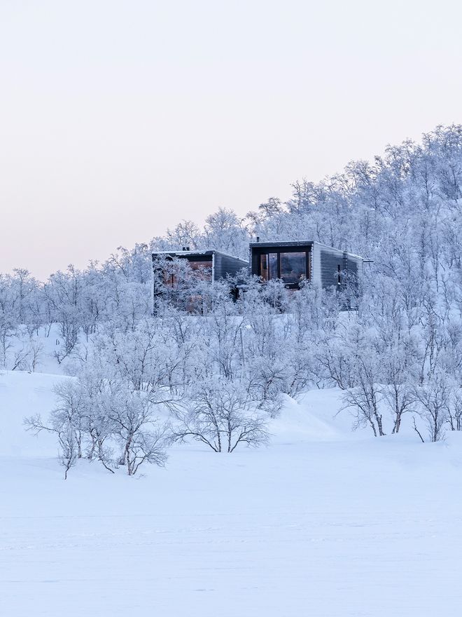 Valtteri Bottas and Tiffany Cromwell's hideaway in Lapland