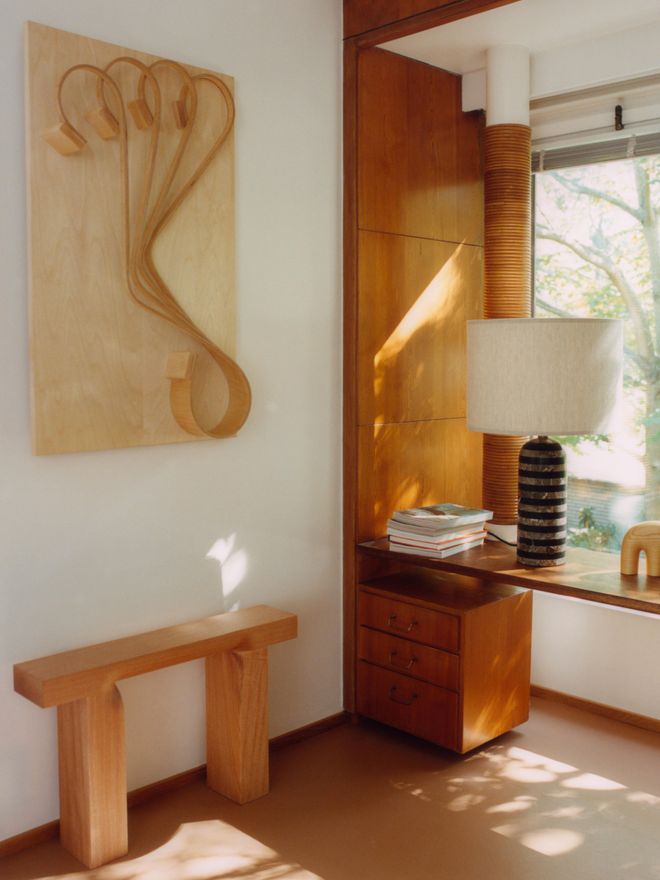 Aalto experimental wood relief