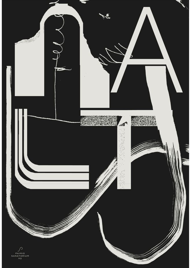 Petri Henriksson's poster design “Aalto Variation I”.