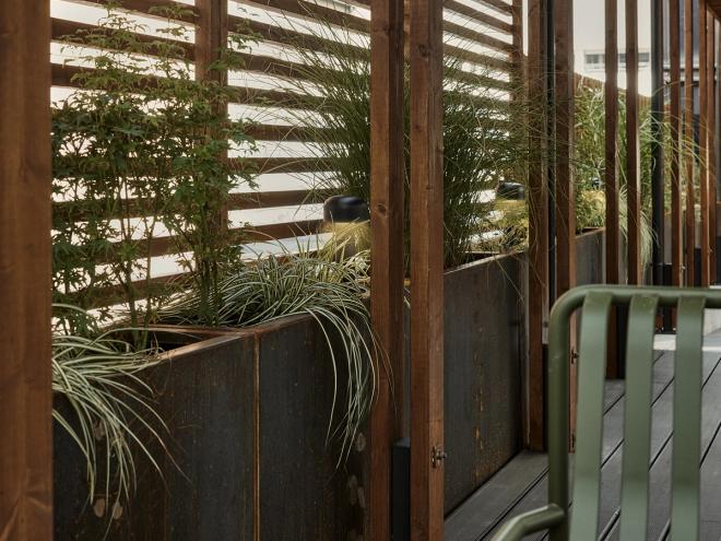 Sponda office in Helsinki, outdoor space