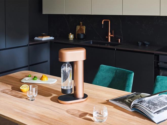 The Ruby sparkling water maker