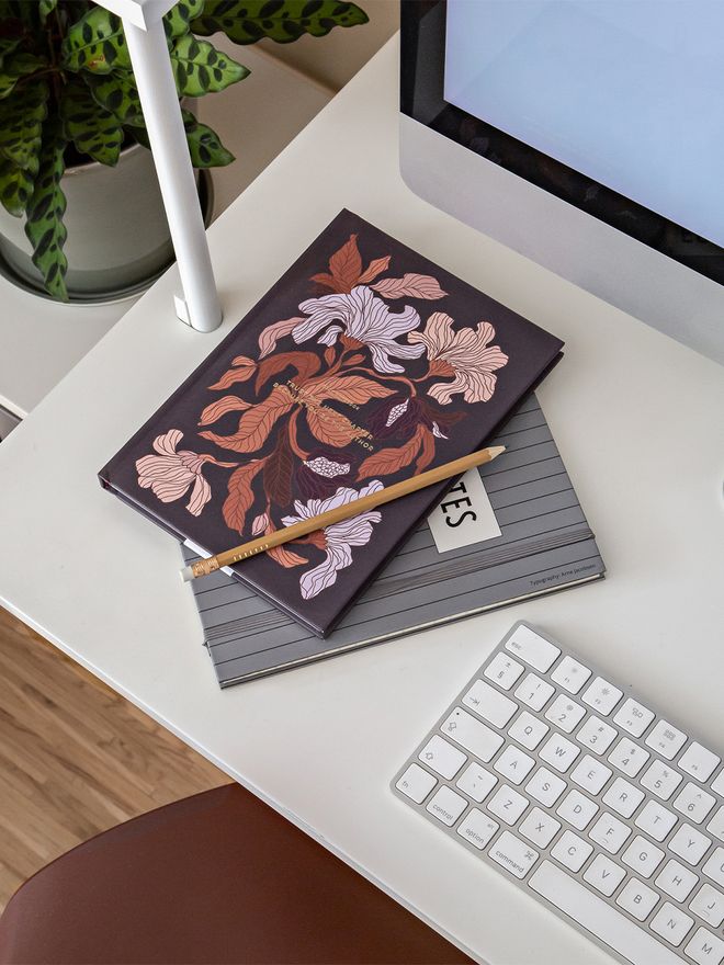 Cozy Publishing Cozy Flower notebook, peach blossom