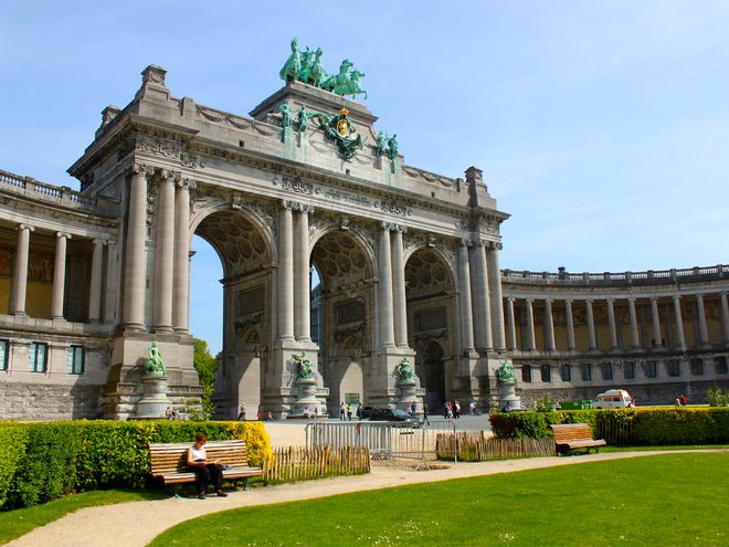 The Cinquantenaire park, Brussels