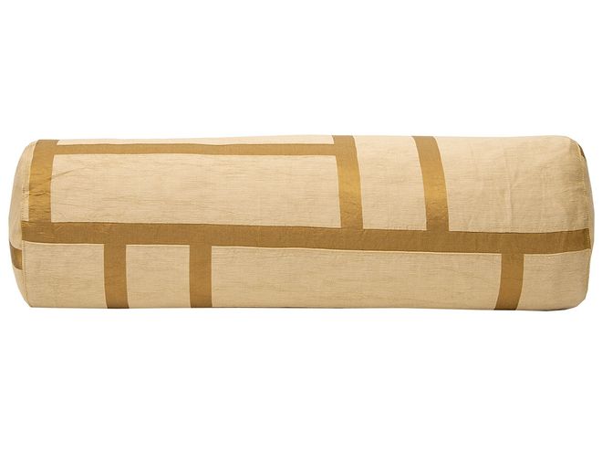 Johanna Gullichsen Palazzo tube cushion, light gold