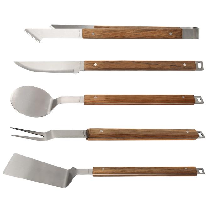 Röshults BBQ Tools grill set, 5 pcs