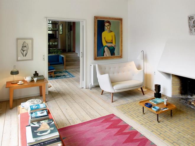 Finn Juhl House living room