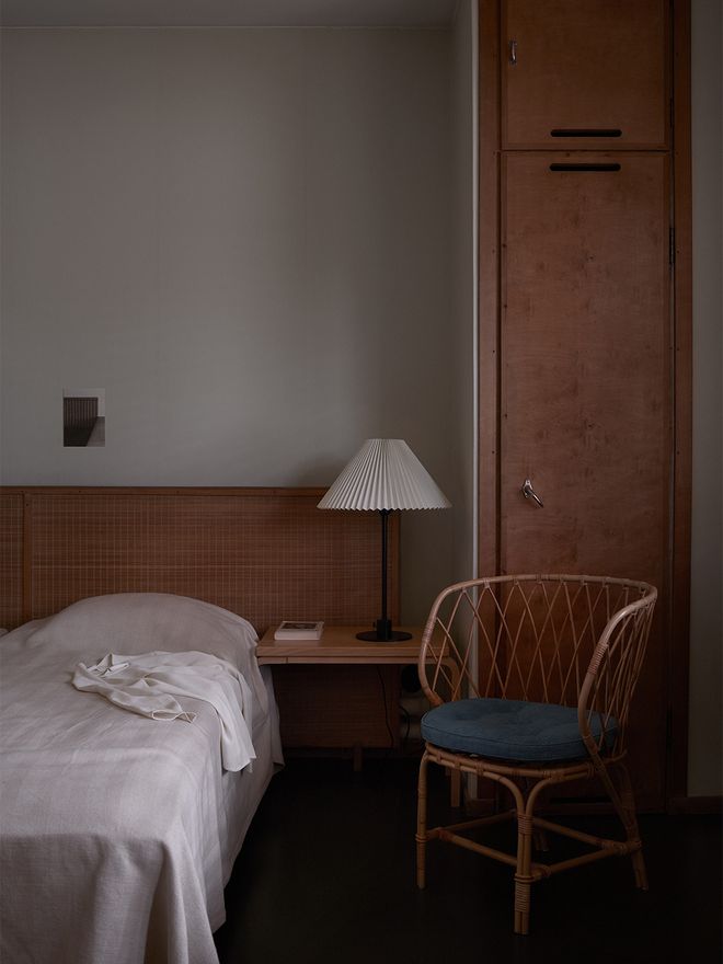 Aalto House bedroom
