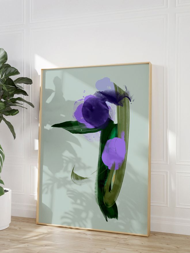 Reeta Ek Iris art print