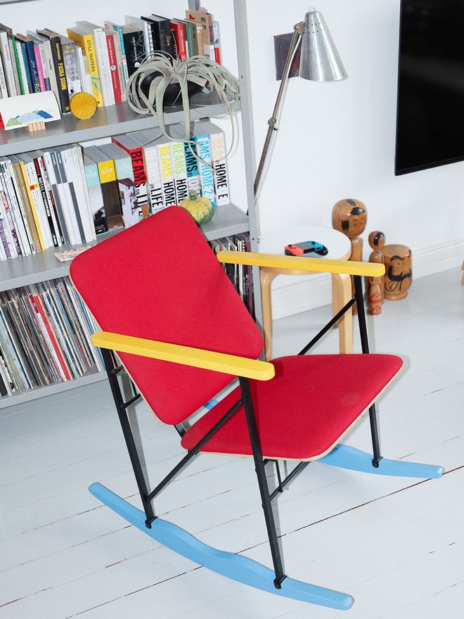 Yrjö Kukkapuro A-509 rocking chair