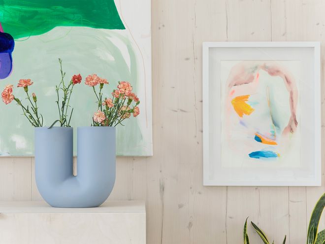 Muuto Kink vase, light blue