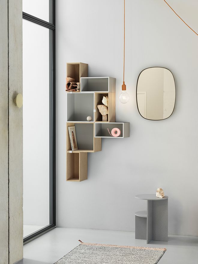 Muuto's Stacked shelving system