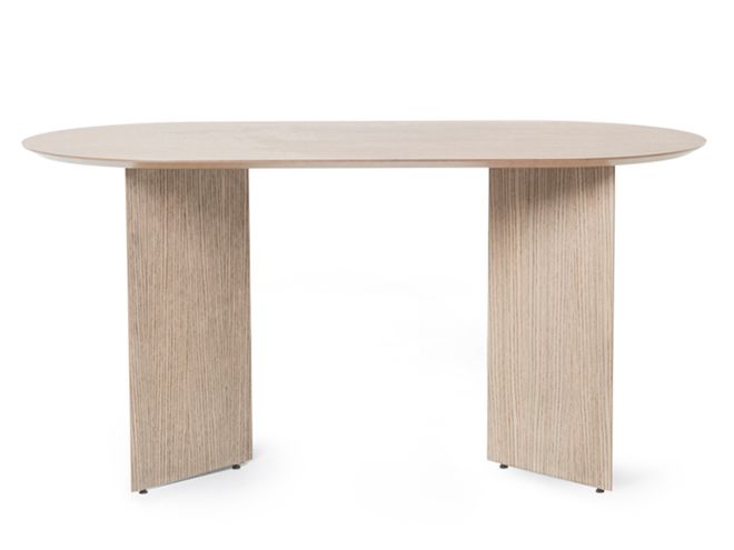 Ferm Living Mingle table, oval, 150 cm, natural oak