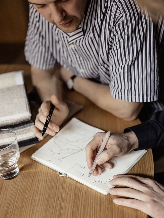 Emil Krøyer and Mads Sætter-Lassen of design studio Krøyer-Sætter-Lassen