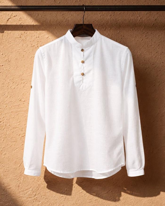 Camisa Dante Slim Fit Falso Lino