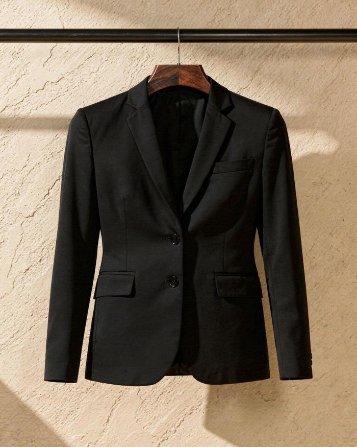 Americana Mujer 2 Botones Trivial