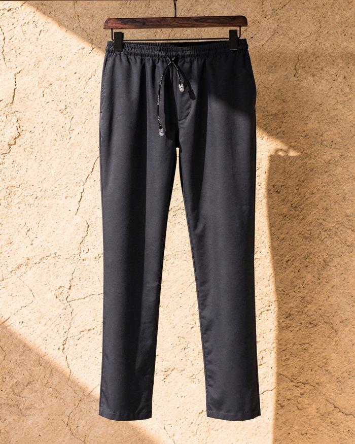 Pantalón Unisex Goma + Cordón Exterior Microfibra