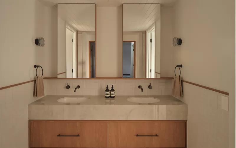 Custom bathroom joinery