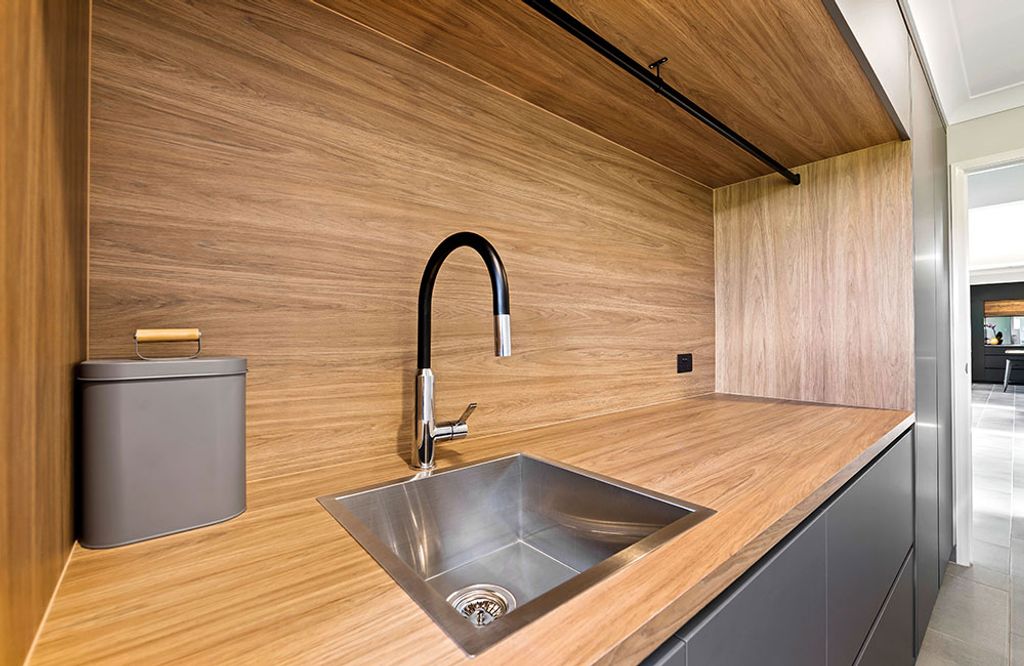 Project Tremorne (industrial designed silver sink)