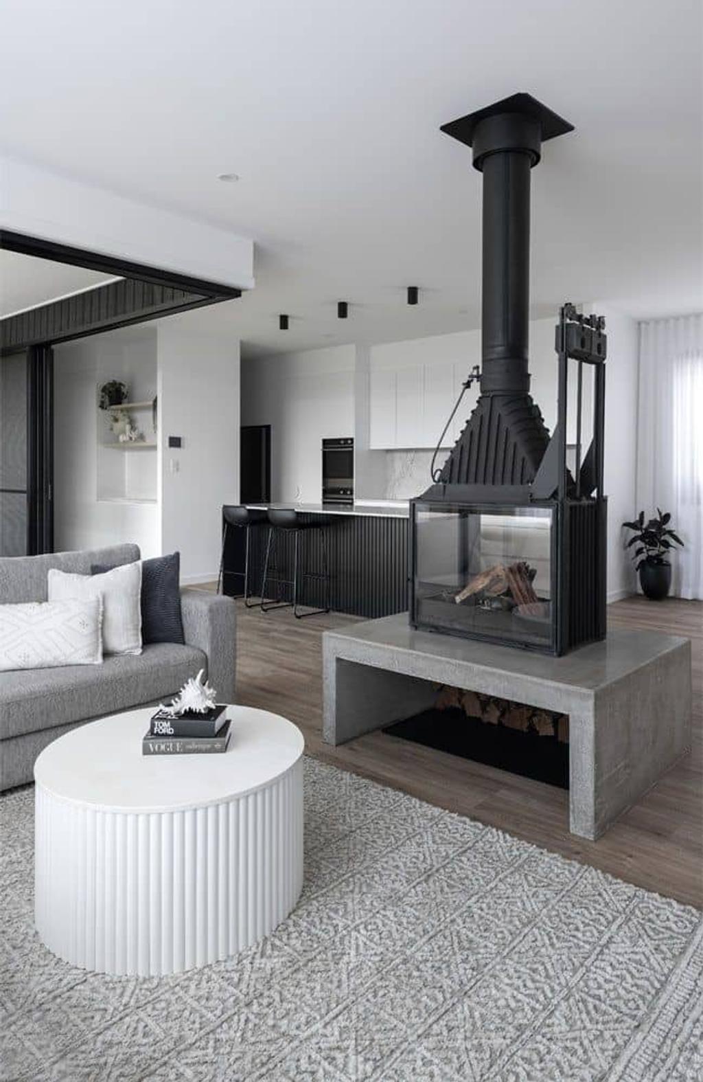 Project Moncrief (moncrieff kitchen overview with plain white design)