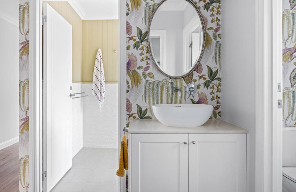 Queenie Marlow (Elegant bathroom mirror with a drawer below)